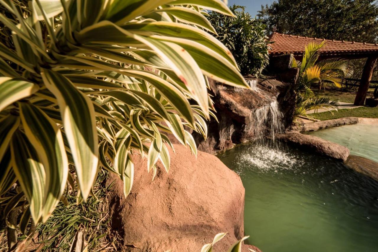 Casa De Campo Com Piscina Cascata Artificial Sao Lourenco  Bagian luar foto