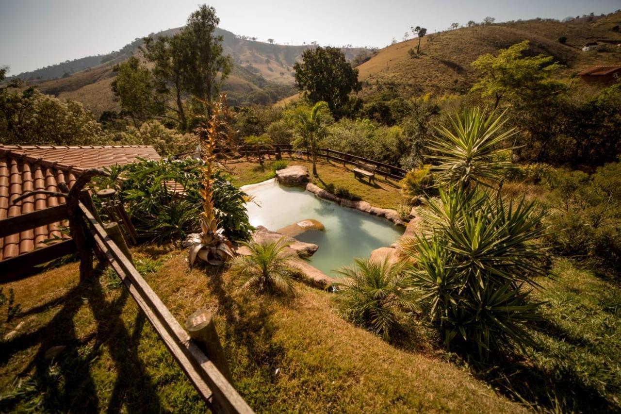 Casa De Campo Com Piscina Cascata Artificial Sao Lourenco  Bagian luar foto
